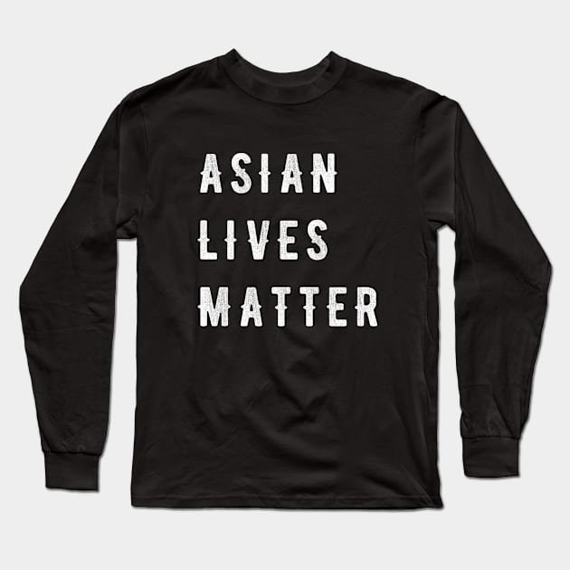 asian lives matter Long Sleeve T-Shirt by kevenwal